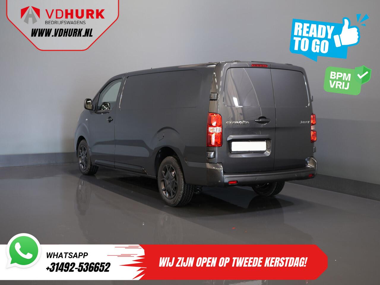Citroen JUMPY 2.0 HDI 180 pk Aut. L3 BPM VRIJ! Virtual cockpit/ Carplay/ Camera/ PDC/ Cruise/ Airco