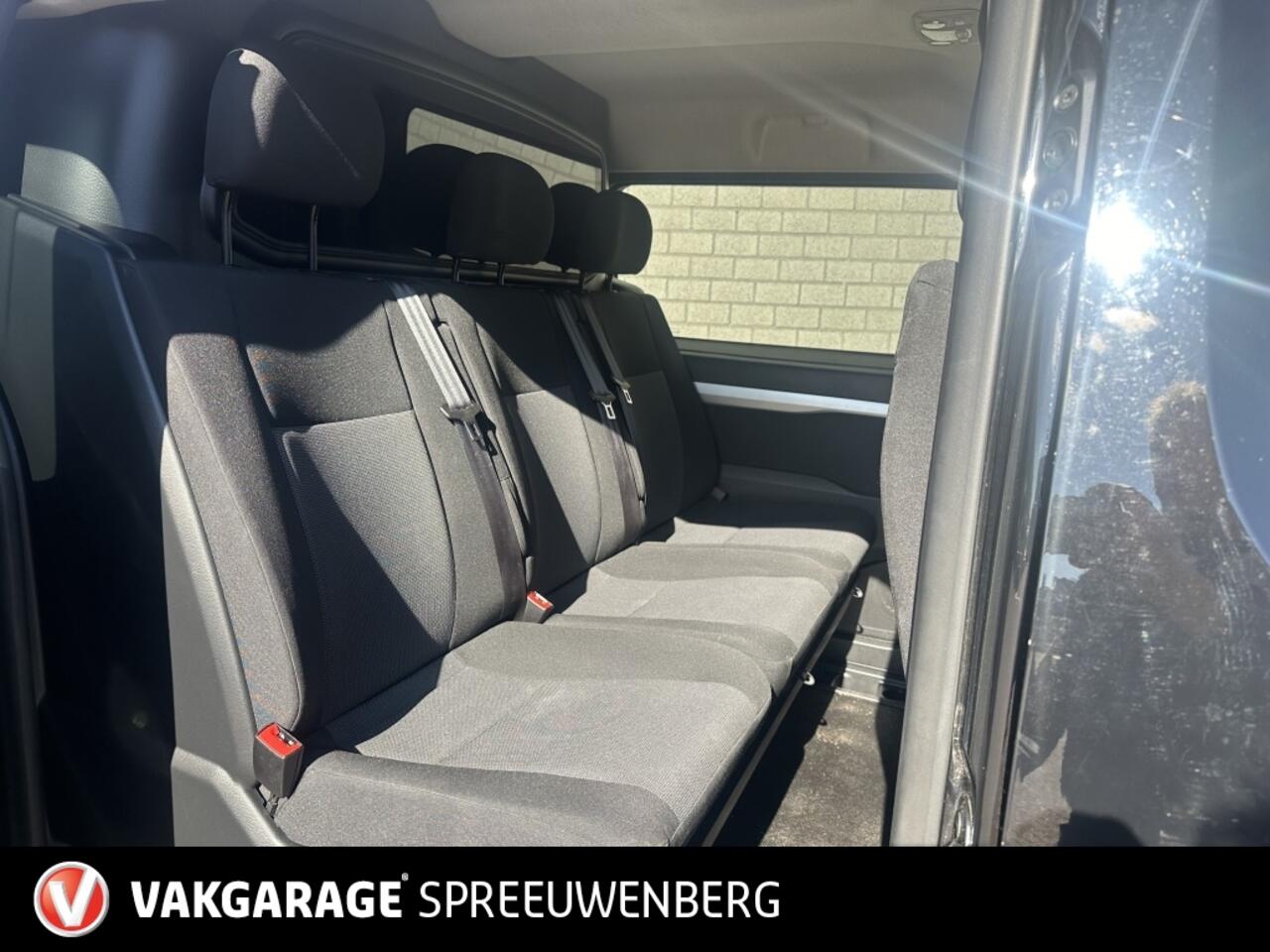 Citroen JUMPY 2.0 BlueHDI120, Dubbele cabine, cruise, Euro6,