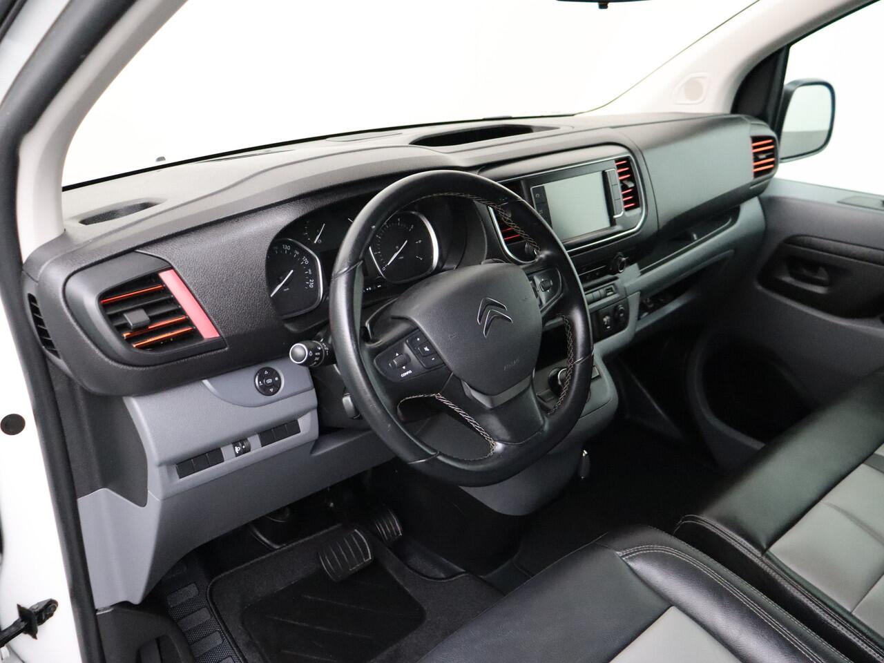 Citroen JUMPY 2.0BlueHDI 120PK Automaat M Driver | Leder | Navigatie | Camera | 3-Persoons | Trekhaak