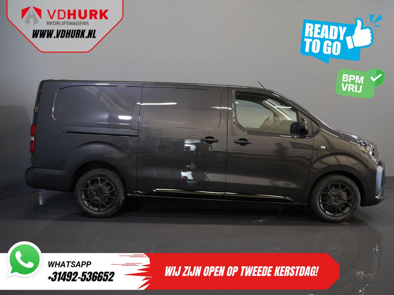 Citroen JUMPY 2.0 HDI 180 pk Aut. L3 BPM VRIJ! 2xSchuifdeur/ Virtual cockpit/ Carplay/ Camera/ PDC/ Cruise/ Airco