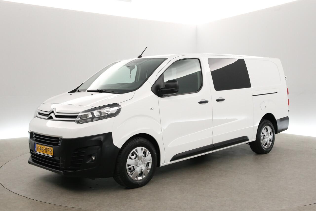 Citroen JUMPY 2.0 BlueHDI 145PK L3H1 | Euro6 | DC | 6-Zits | Airco | Cruise | Carplay | 2xSchuifdeur