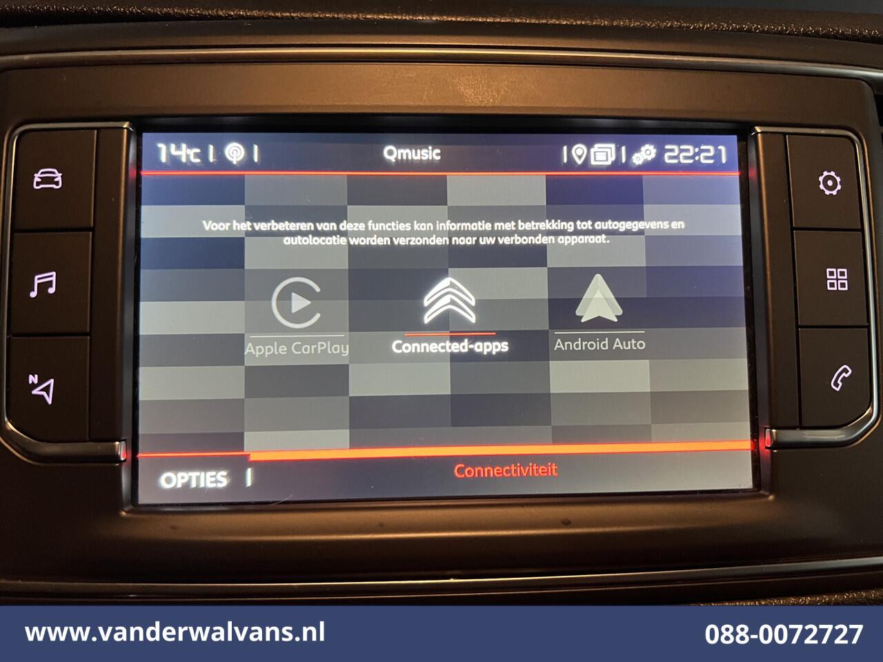 Citroen JUMPY 2.0 BlueHDI 123pk L3H1 Beuker Velgen Euro6 Airco | Navigatie | Camera | Cruisecontrol | Apple Carplay Parkeersensoren, Android auto, 2500kg trekvermogen