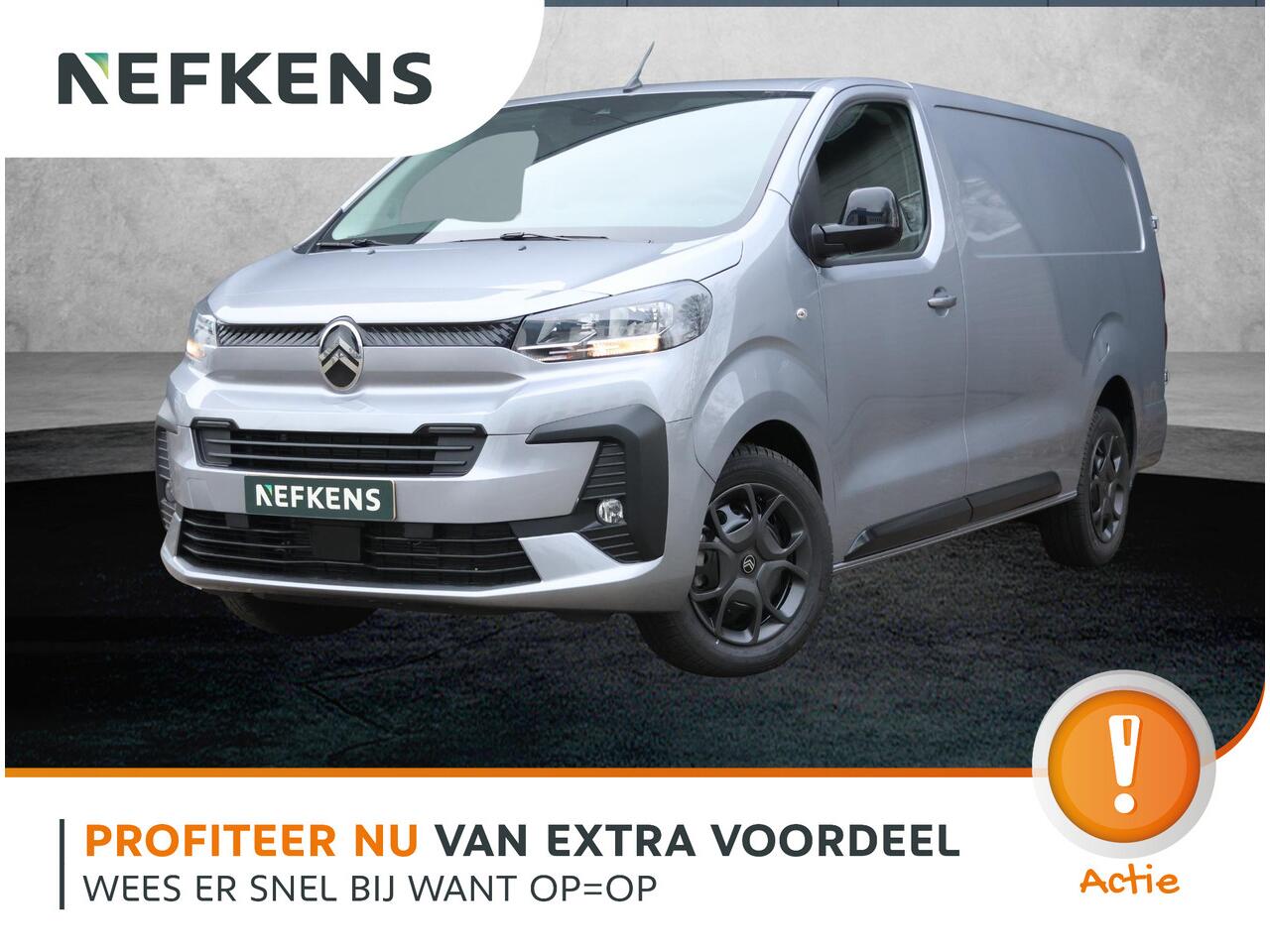 Citroen JUMPY 2.0 BlueHDI 180PK L3H1 Automaat | AUTOMAAT | AppleCarPlay/AndroidAuto | Navigatie | Achteruitrijcamera | Parkeersensoren Achter | Airco | Cruise Control | 3 Zitplaatsen Rechtsvoor | DAB Ontvanger |