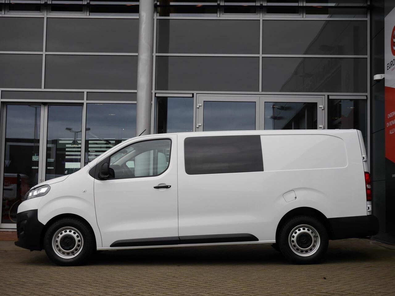 Citroen JUMPY 2.0 HDI 145pk Dubbel Cabine | NIEUW | 5 zitplaatsen | Achteruitrijcamera | Navigatie | Parkeersensoren| Airco | Cruise control