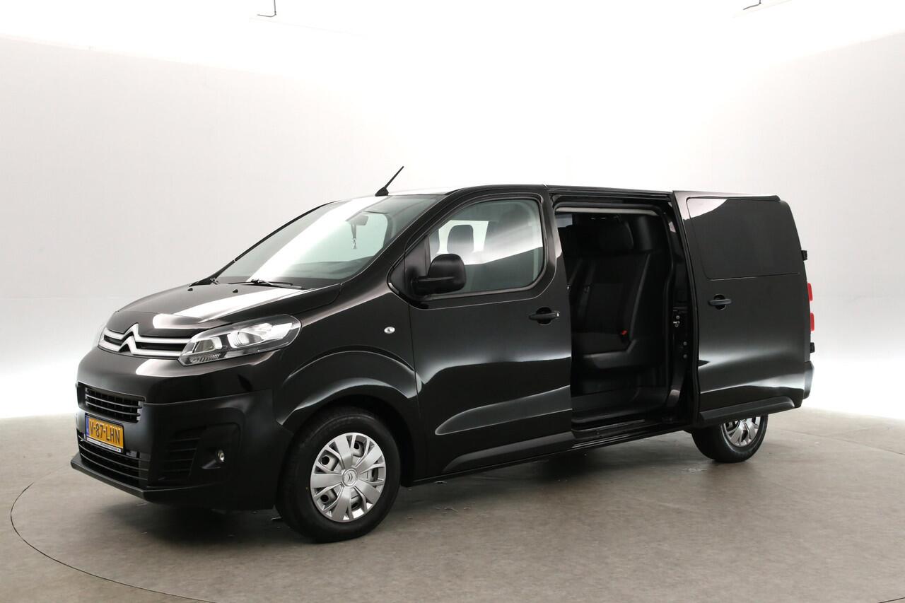 Citroen JUMPY 2.0 BlueHDI L3H1 | DC | 6 Pers | 2xSchuifdeur | Airco | Cruise | | 360 Cam | Carplay | Navi