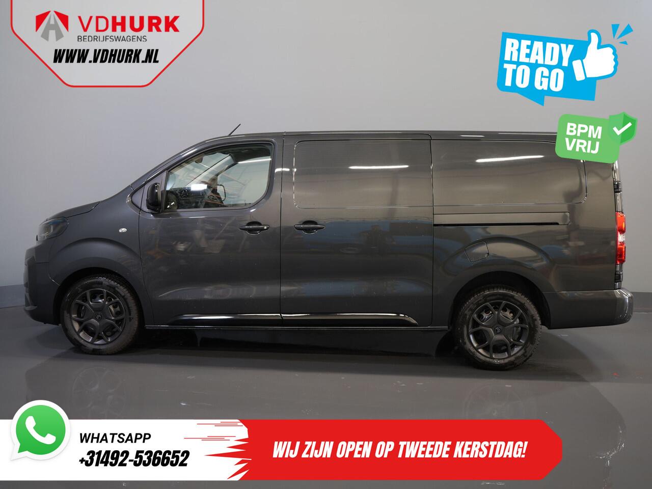 Citroen JUMPY 2.0 HDI 180 pk Aut. L3 BPM VRIJ! 2x Schuifdeur/ Navi/ Carplay/ Camera/ PDC/ Cruise/ Airco