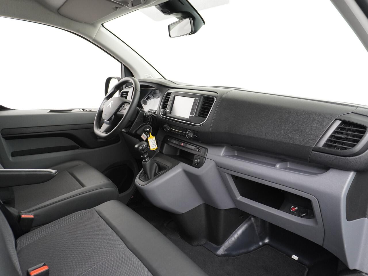 Citroen JUMPY XL 2.0HDI 145pk L3 3Pers.2x-Schuifdeur Navi Apple Carplay Android Auto Cruise Pdc Cruise DAB+ Bordherkenning WiFi Citroen Connect Regen/Lichtsensor Dodehoeksensor SpoorAssist Voorruit+Wisserverwarmd 1e Eigenaar Euro 6 370Nm koppel nieuwprijs 51.000 euro i