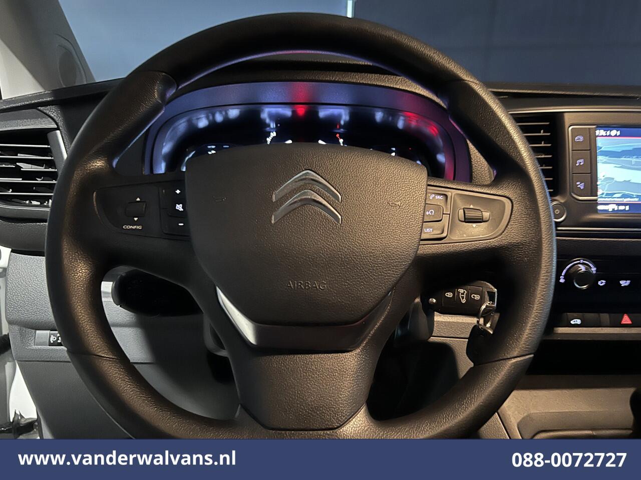 Citroen JUMPY 2.0 BlueHDI 123pk L3H1 Beuker Velgen Euro6 Airco | Navigatie | Camera | Cruisecontrol | Apple Carplay Parkeersensoren, Android auto, 2500kg trekvermogen