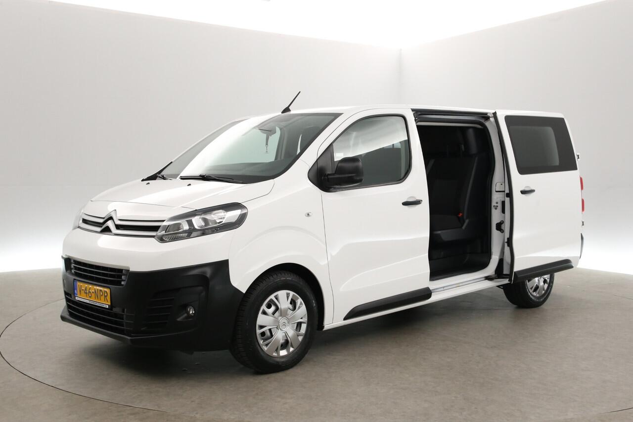 Citroen JUMPY 2.0 BlueHDI 145PK L3H1 | Euro6 | DC | 6-Zits | Airco | Cruise | Carplay | 2xSchuifdeur