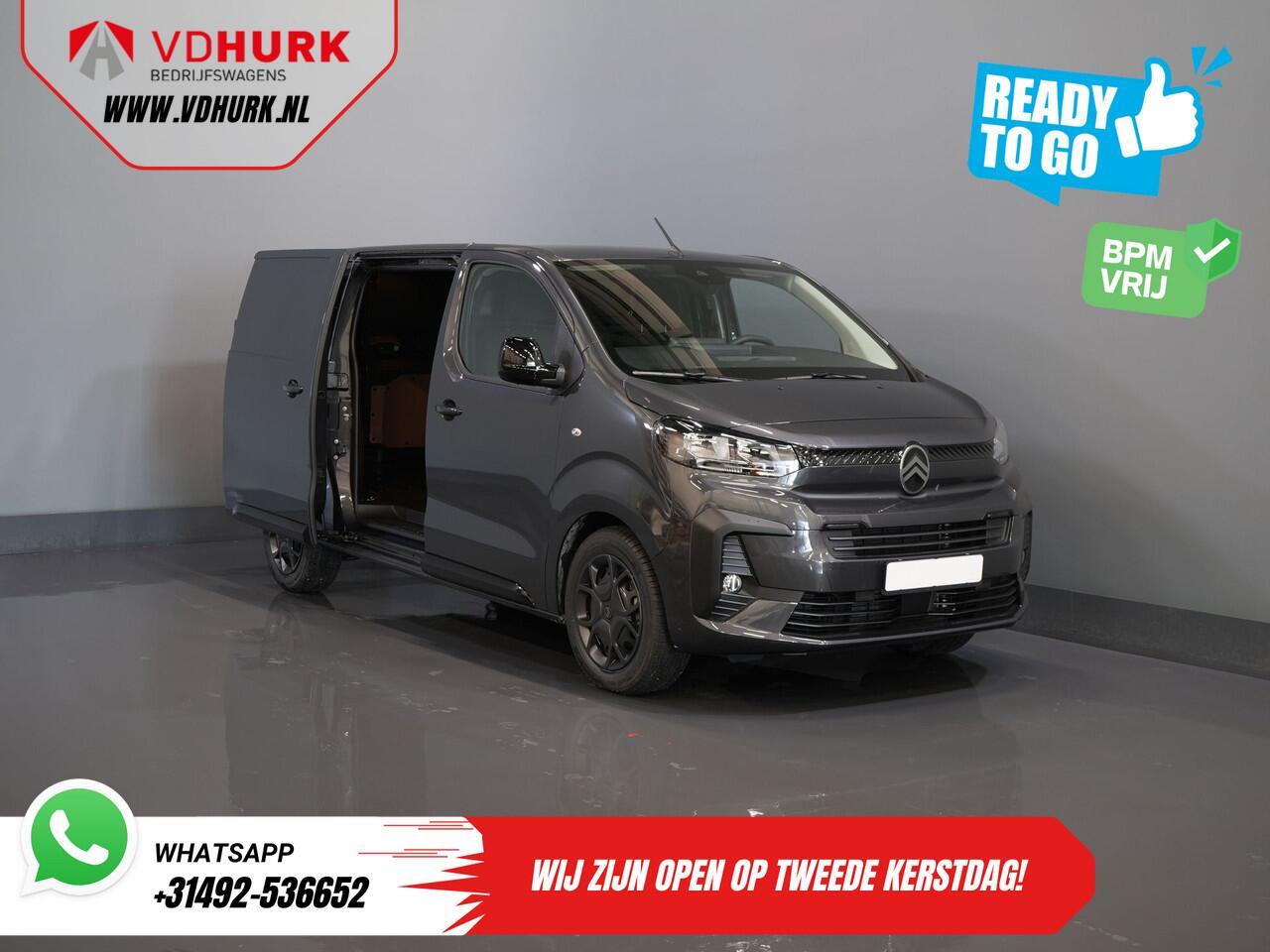 Citroen JUMPY 2.0 HDI 180 pk Aut. L3 BPM VRIJ! Virtual cockpit/ Carplay/ Camera/ PDC/ Cruise/ Airco