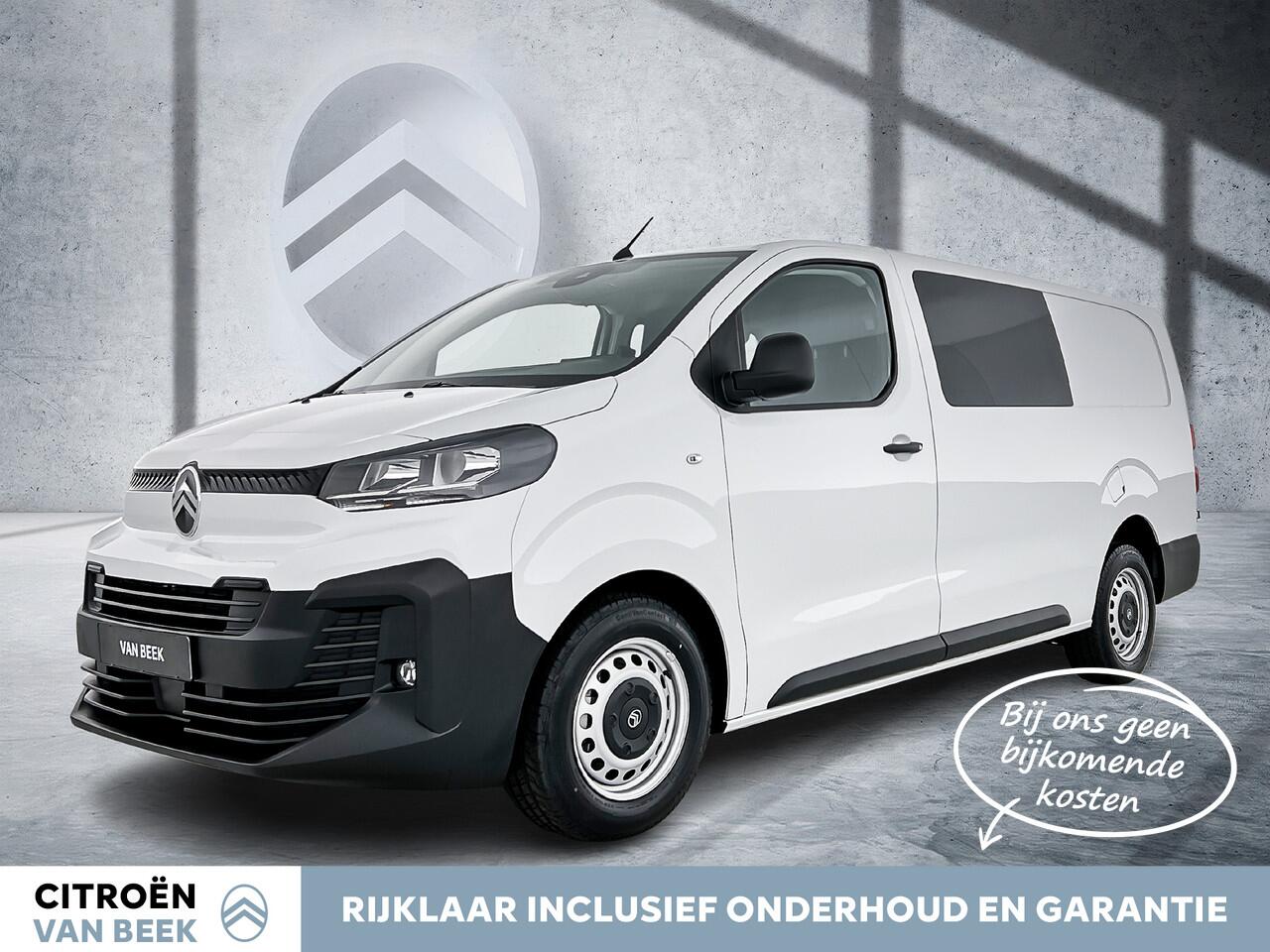 Citroen JUMPY 2.0 BlueHDi 145pk Automaat L3 DC Dubbel Cabine | Lengte 3 | Navigatie |