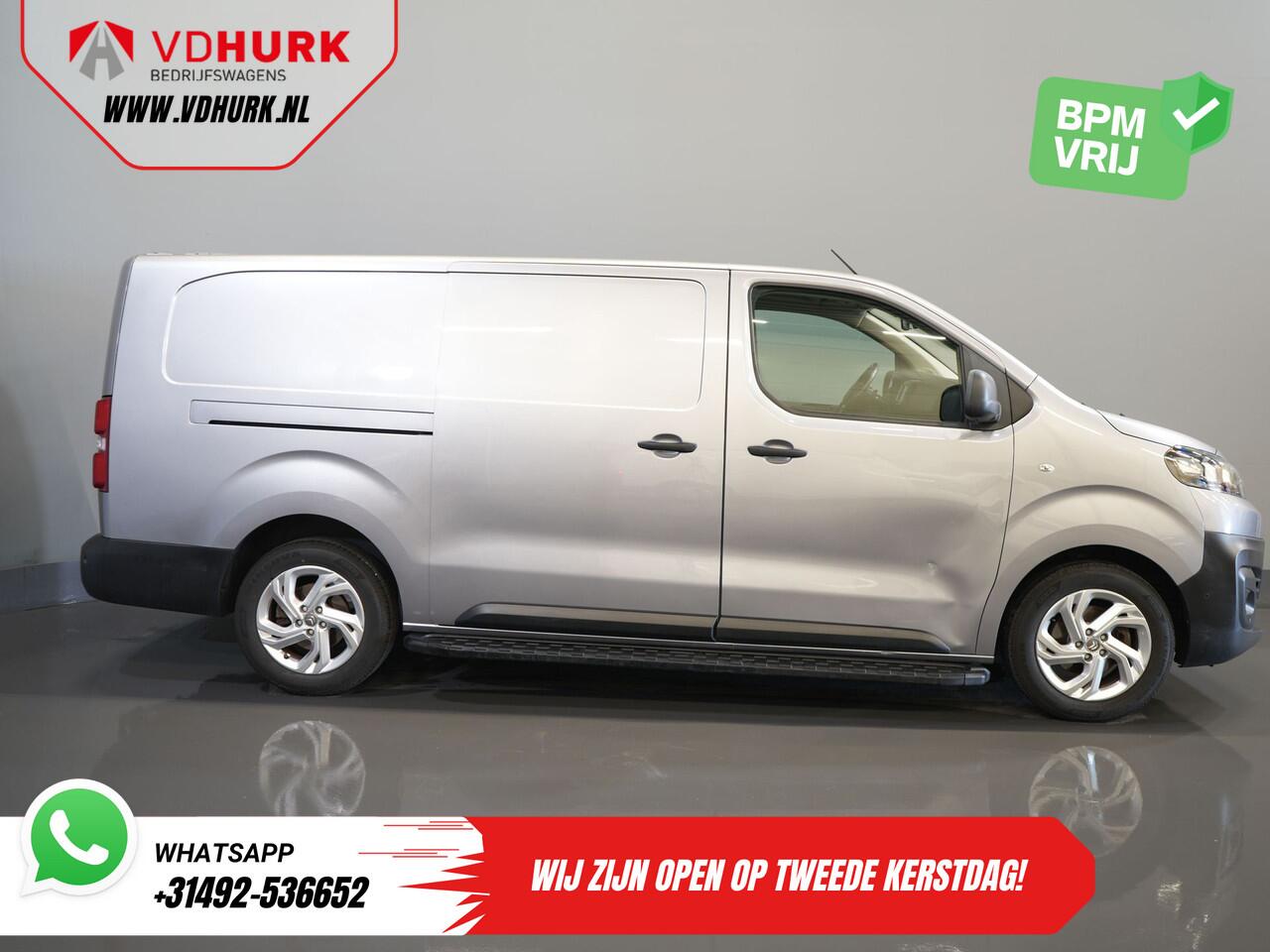 Citroen JUMPY 2.0 HDI 180 pk Aut. L3 DB Riem VV/ Carplay/ 2.5t Trekverm./ Camera/ PDC/ Stoelverw./ 17"LMV