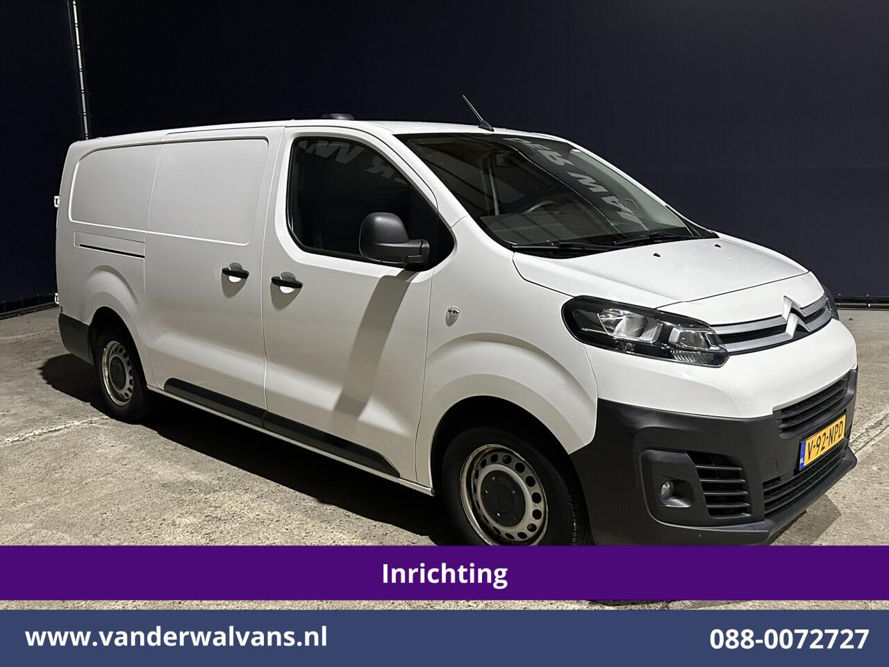 Citroen JUMPY 2.0 BlueHDI 150pk L3H1 inrichting Euro6 Airco | Navigatie | 2500kg Trekhaak | Cruisecontrol | Apple Carplay Android Auto, Parkeersensoren