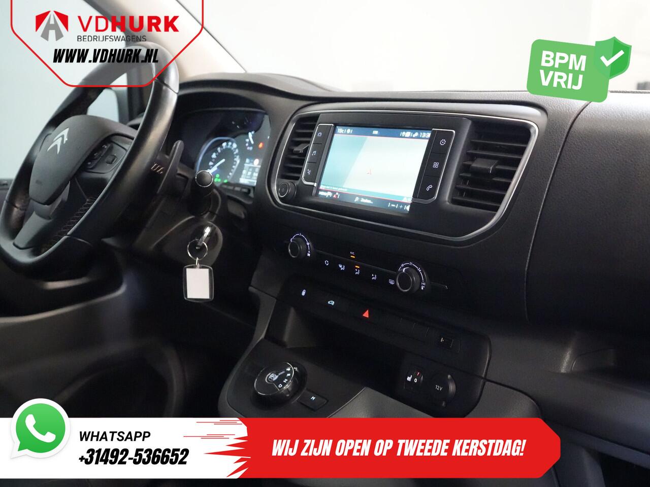 Citroen JUMPY 2.0 HDI 180 pk Aut. L3 DB Riem VV/ Carplay/ 2.5t Trekverm./ Camera/ PDC/ Stoelverw./ 17"LMV