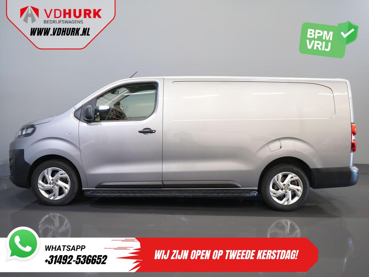 Citroen JUMPY 2.0 HDI 180 pk Aut. L3 DB Riem VV/ Carplay/ 2.5t Trekverm./ Camera/ PDC/ Stoelverw./ 17"LMV