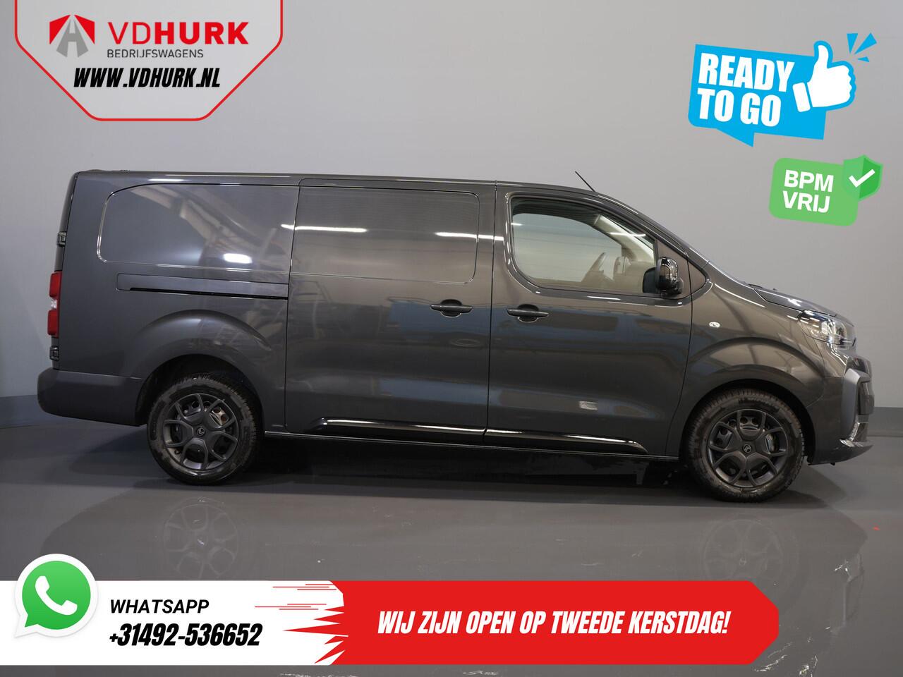 Citroen JUMPY 2.0 HDI 180 pk Aut. L3 BPM VRIJ! 2x Schuifdeur/ Navi/ Carplay/ Camera/ PDC/ Cruise/ Airco
