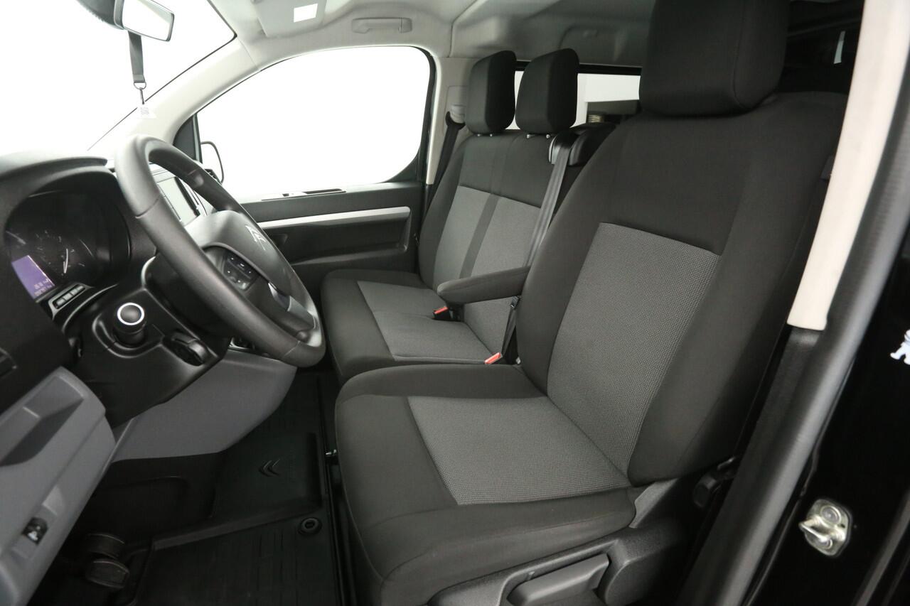 Citroen JUMPY 2.0 BlueHDI L3H1 | DC | 6 Pers | 2xSchuifdeur | Airco | Cruise | | 360 Cam | Carplay | Navi