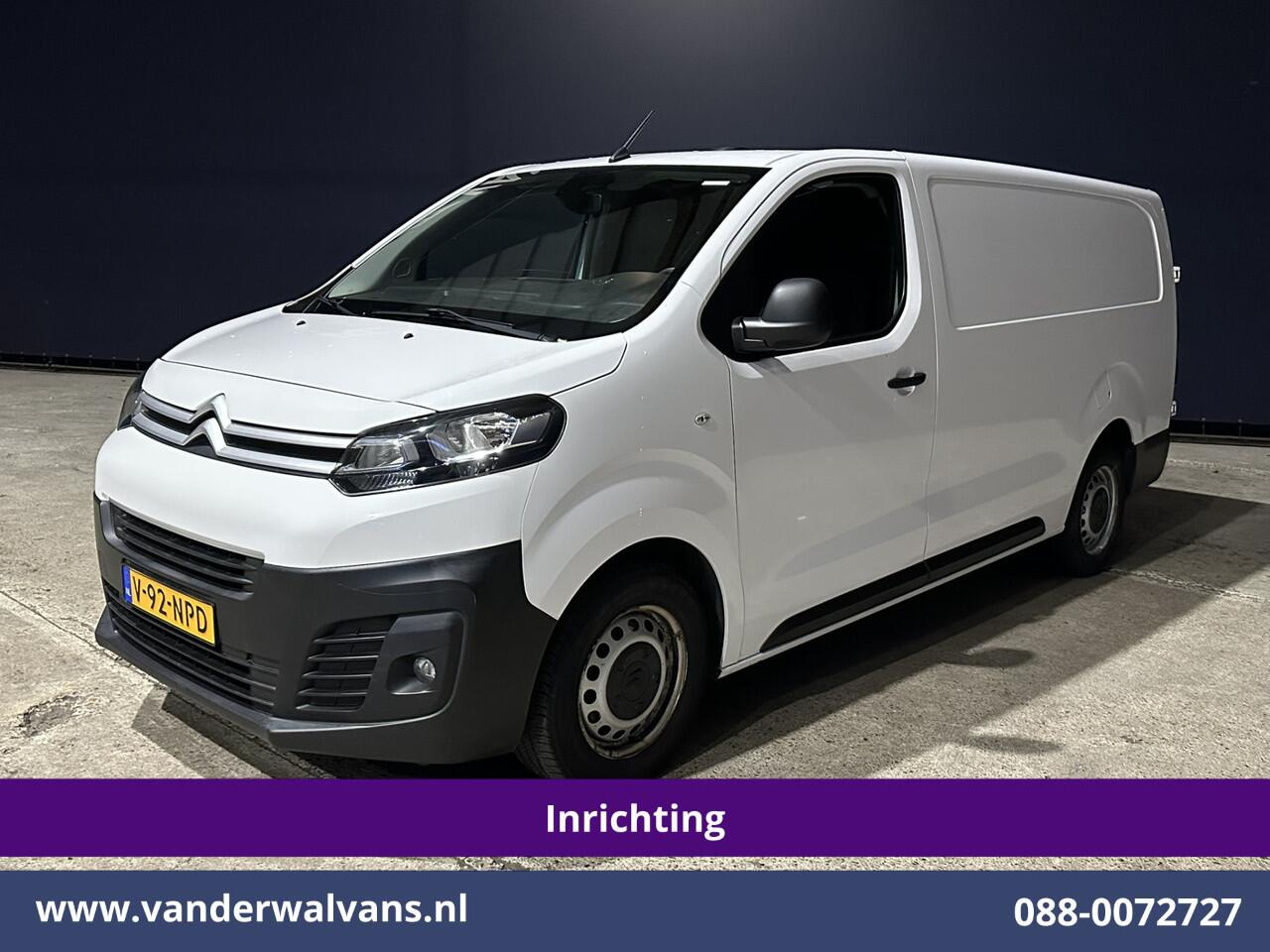 Citroen JUMPY 2.0 BlueHDI 150pk L3H1 inrichting Euro6 Airco | Navigatie | 2500kg Trekhaak | Cruisecontrol | Apple Carplay Android Auto, Parkeersensoren