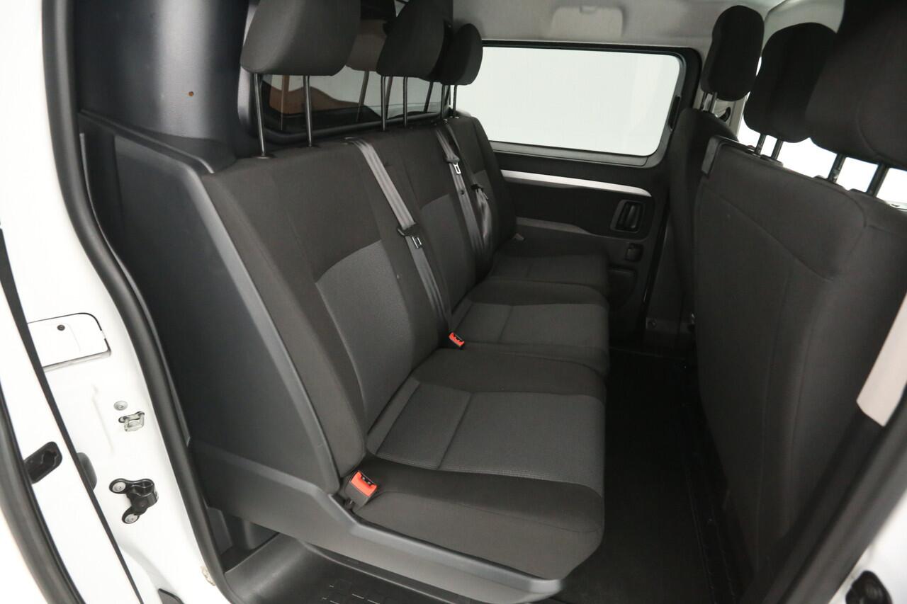 Citroen JUMPY 2.0 BlueHDI 145PK L3H1 | Euro6 | DC | 6-Zits | Airco | Cruise | Carplay | 2xSchuifdeur