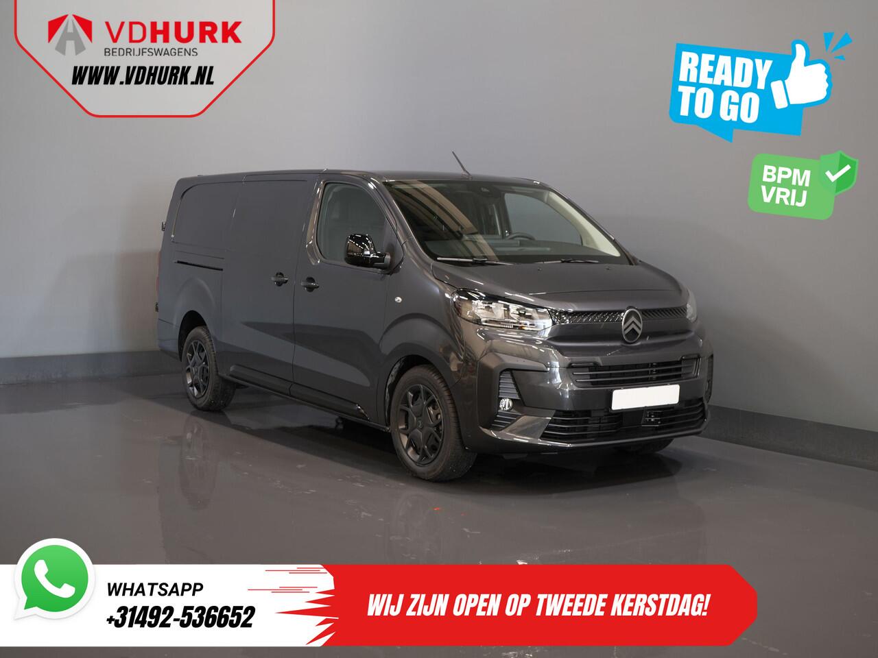 Citroen JUMPY 2.0 HDI 180 pk Aut. L3 BPM VRIJ! Virtual cockpit/ Carplay/ Camera/ PDC/ Cruise/ Airco