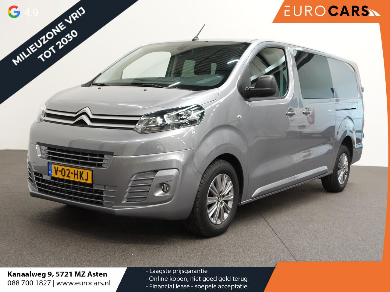 Citroen JUMPY 145PK Automaat L3 Dubbele cabine 2x Schuifdeur 5-zits Airco Cruise control