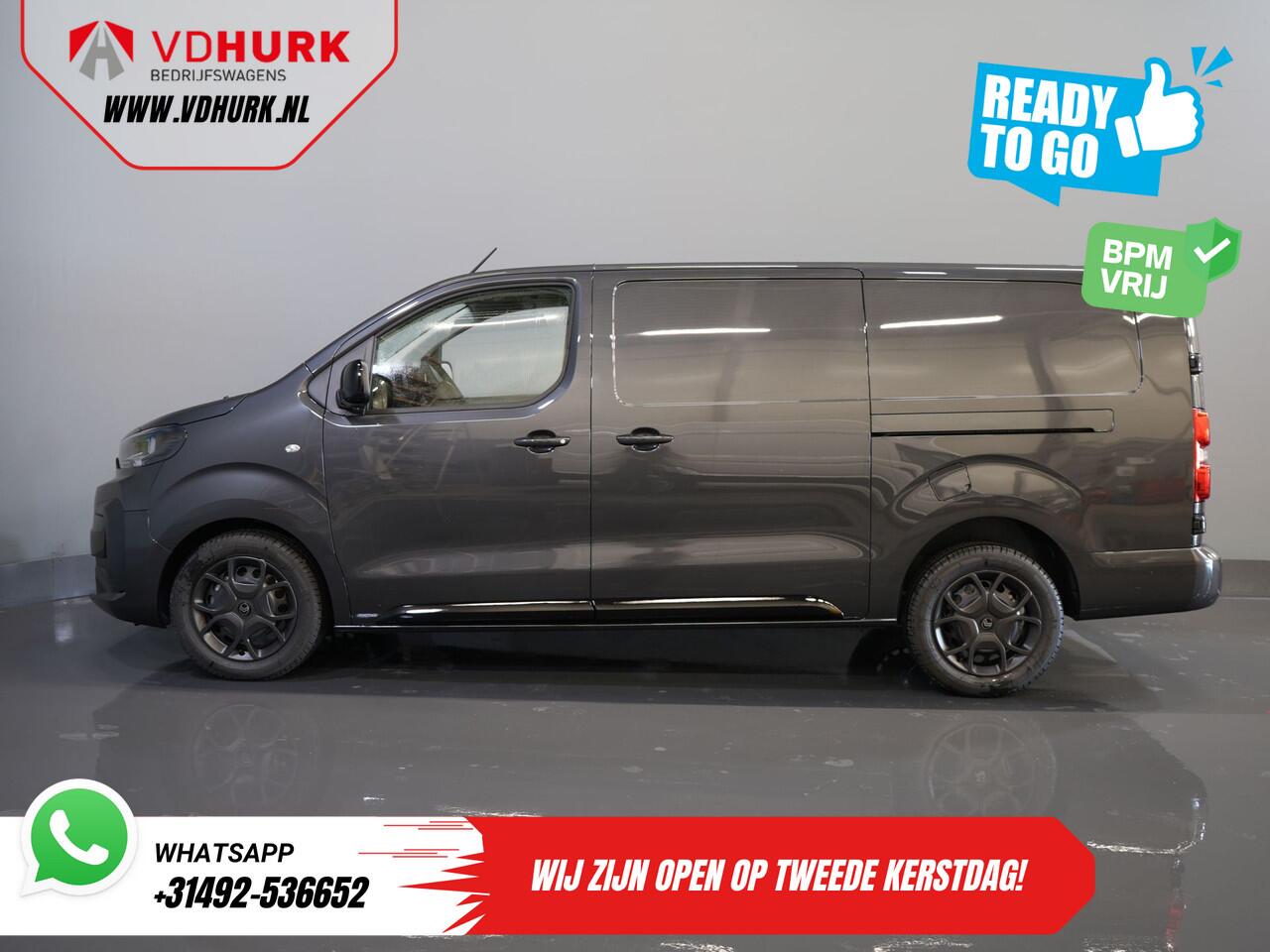 Citroen JUMPY 2.0 HDI 180 pk Aut. L3 BPM VRIJ! 2xSchuifdeur/ Virtual cockpit/ Carplay/ Camera/ PDC/ Cruise/ Airco