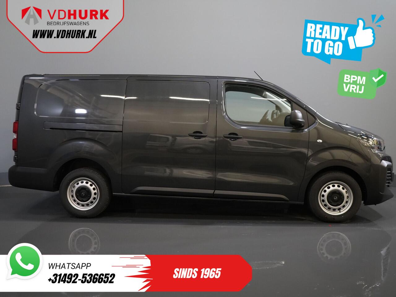 Citroen JUMPY 2.0 HDI 180 pk Aut. L3 BPM VRIJ! Virtual Cockpit/ Carplay/ Navi/ Camera/ Cruise/ PDC/ Airco