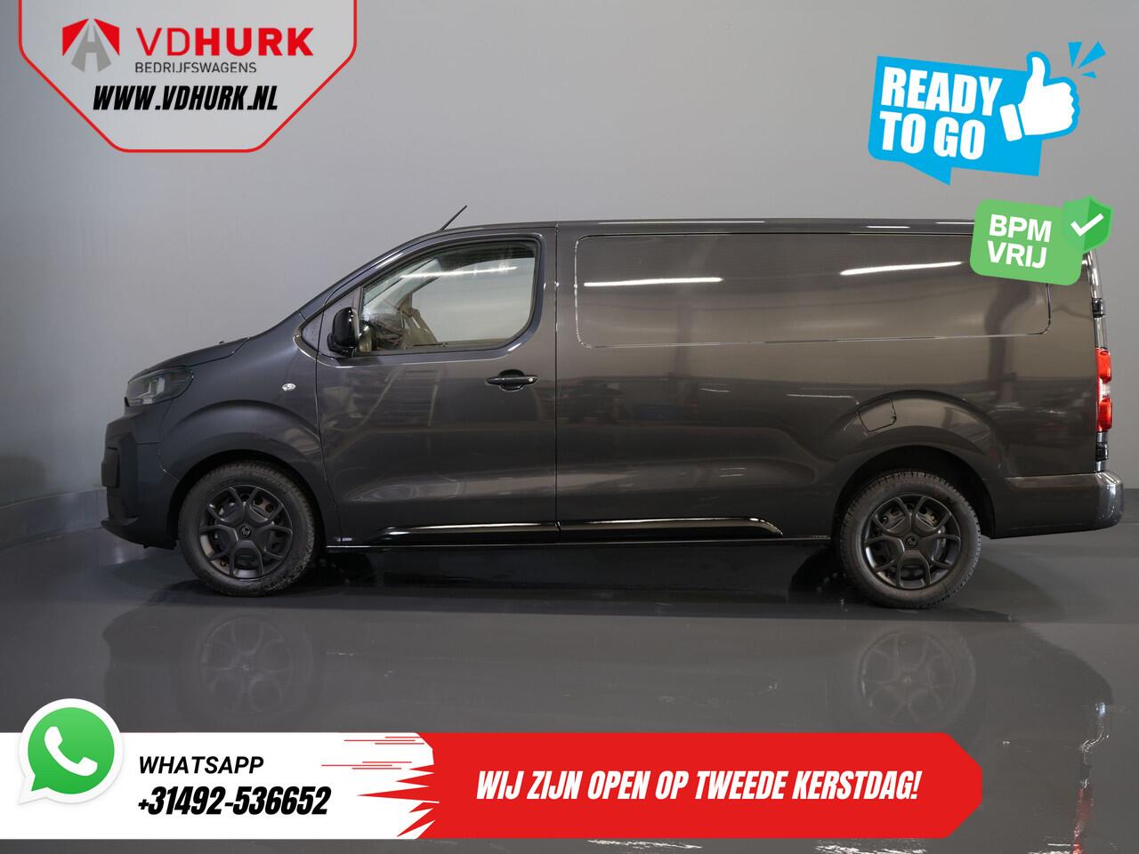 Citroen JUMPY 2.0 HDI 180 pk Aut. L3 BPM VRIJ! Virtual cockpit/ Carplay/ Camera/ PDC/ Cruise/ Airco