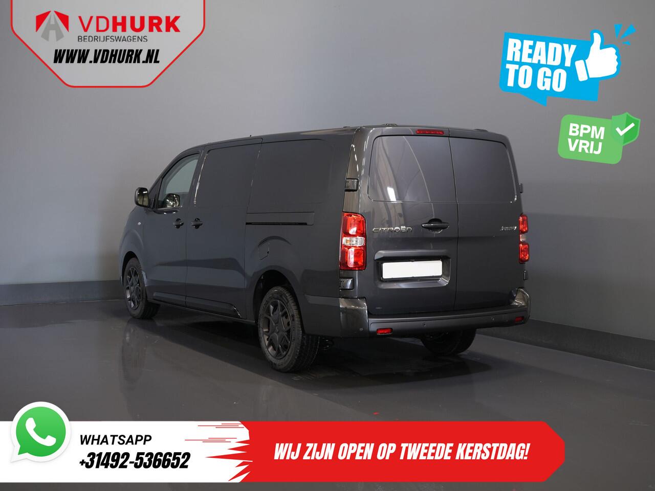 Citroen JUMPY 2.0 HDI 180 pk Aut. L3 BPM VRIJ! 2xSchuifdeur/ Virtual cockpit/ Carplay/ Camera/ PDC/ Cruise/ Airco