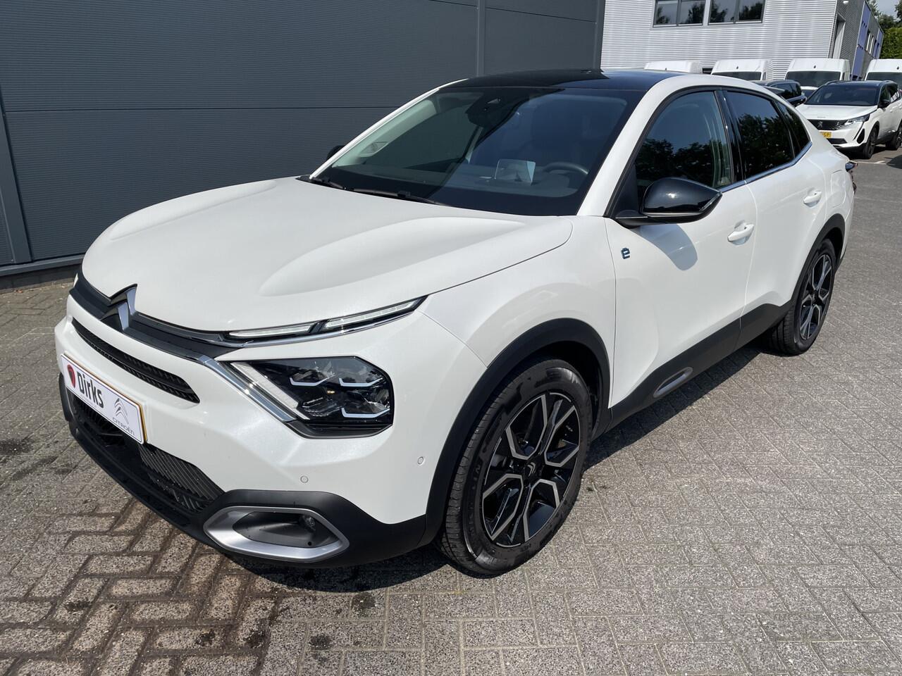 Citroen ë-C4 X Shine Pack (Elektrisch Schuifdak - Leder - Camera - Parkeersensoren V+A - Stoelverwarming)