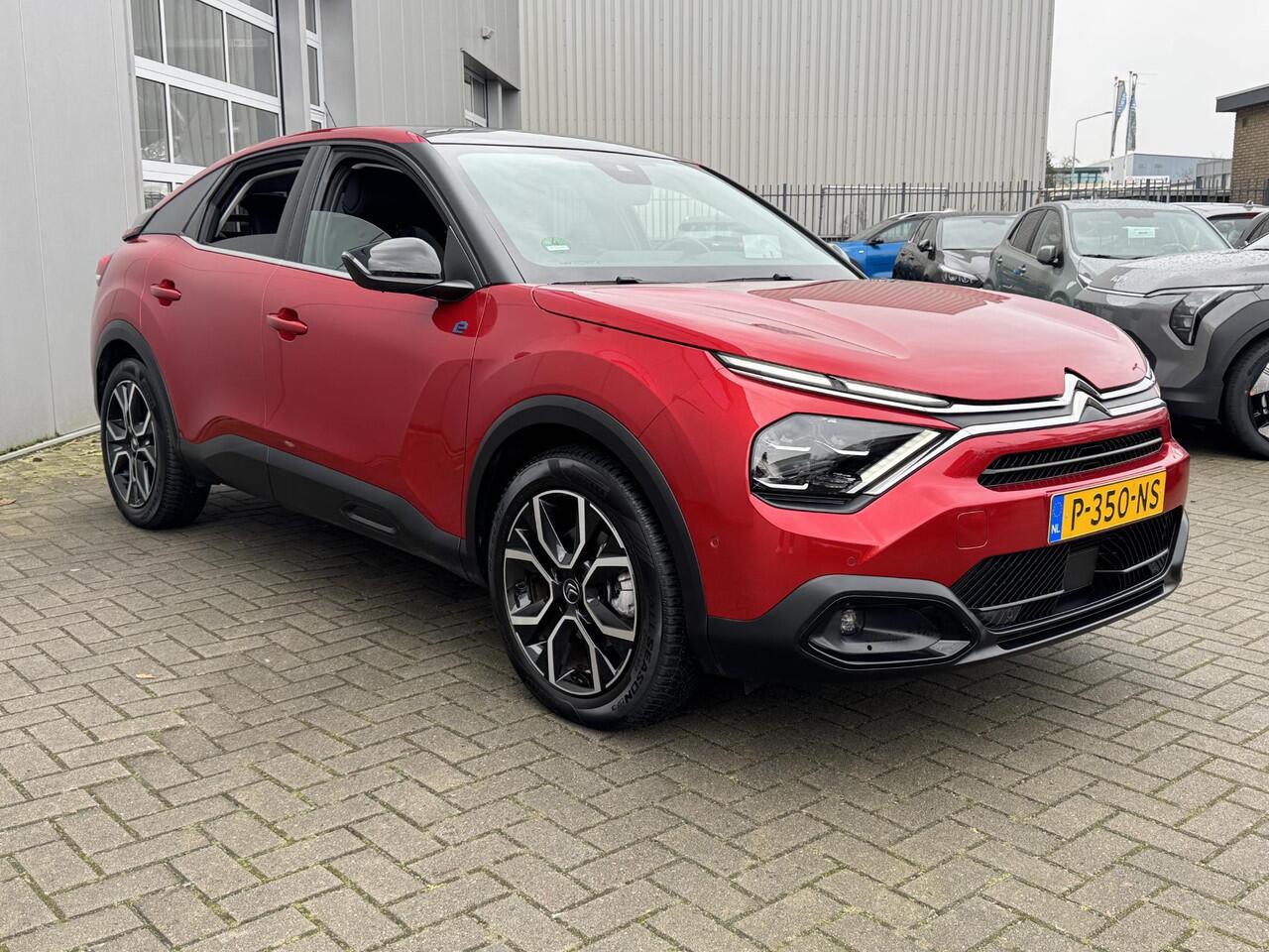 Citroen ë-C4 Shine 50 kWh | Head UP Display | blinde hoek detectie | Stoel/stuur verwarming | Stoel massage |