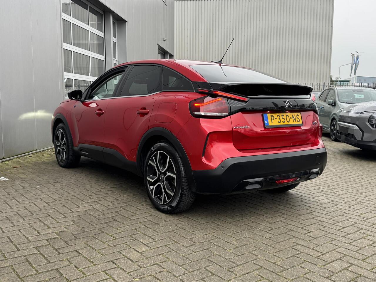 Citroen ë-C4 Shine 50 kWh | Head UP Display | blinde hoek detectie | Stoel/stuur verwarming | Stoel massage |