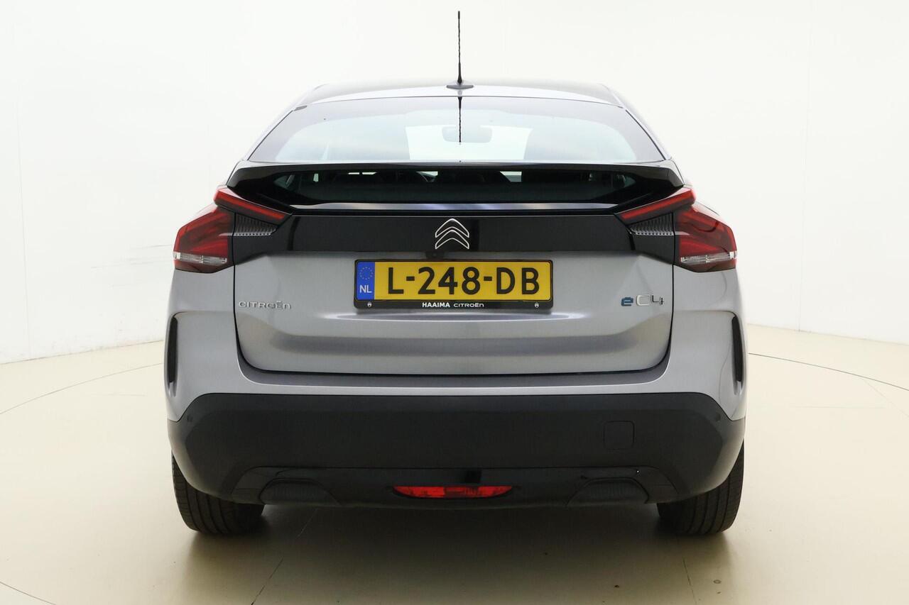 Citroen ë-C4 Feel Edition 50 kWh 3 Fase | Navigatie | Winterpakket | Camera | Head-Up Display | Keyless Entry en Start | Lichtmetalen Velgen