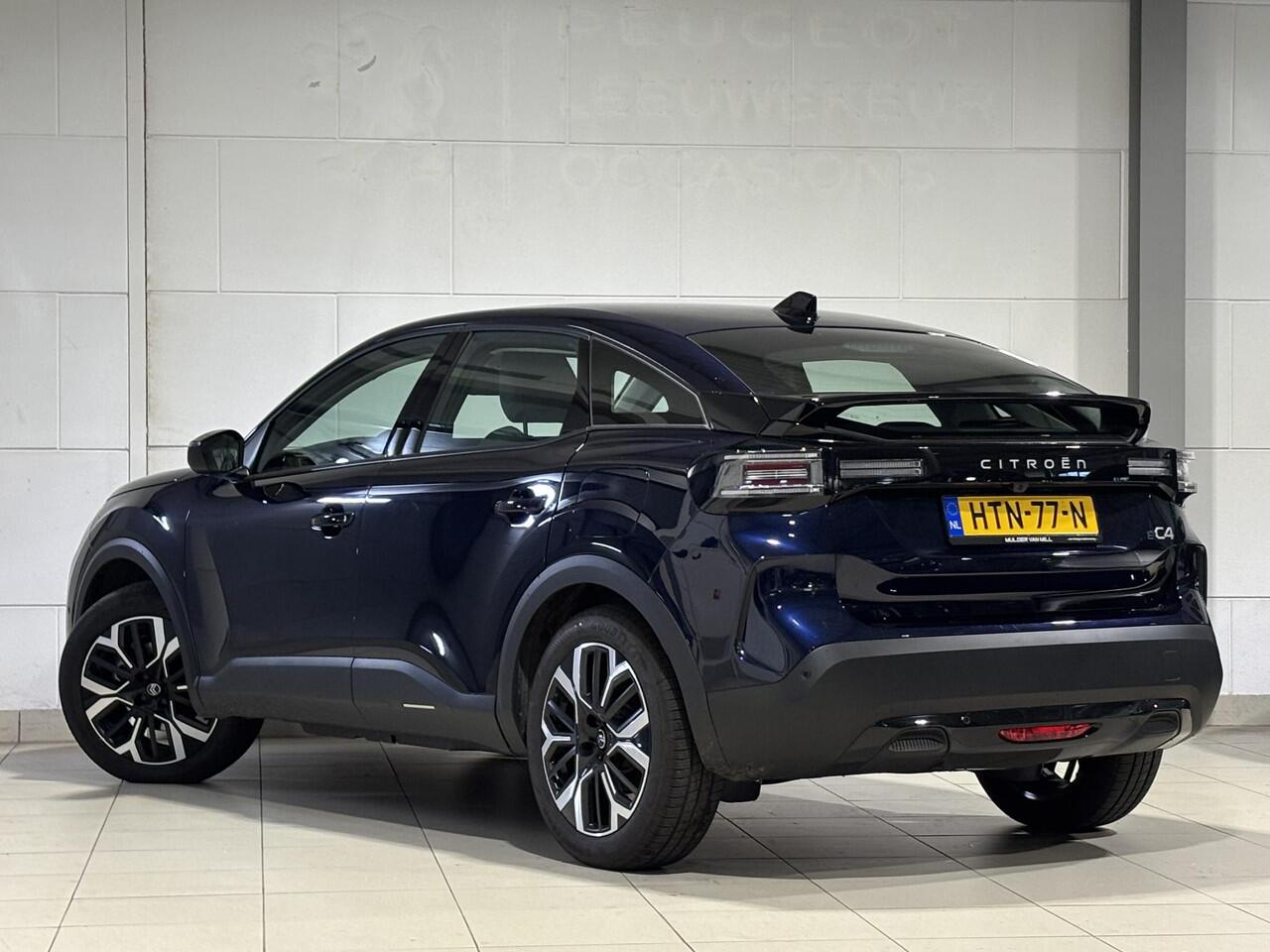 Citroen ë-C4 Business EV 54kWh 156pk AUTOMAAT | EXTENDED RANGE | KEYLESS ENTRY | STOELVERW. | CAMERA | NAVI | CLIMA | FISCAAL AANTREKKELIJK! |