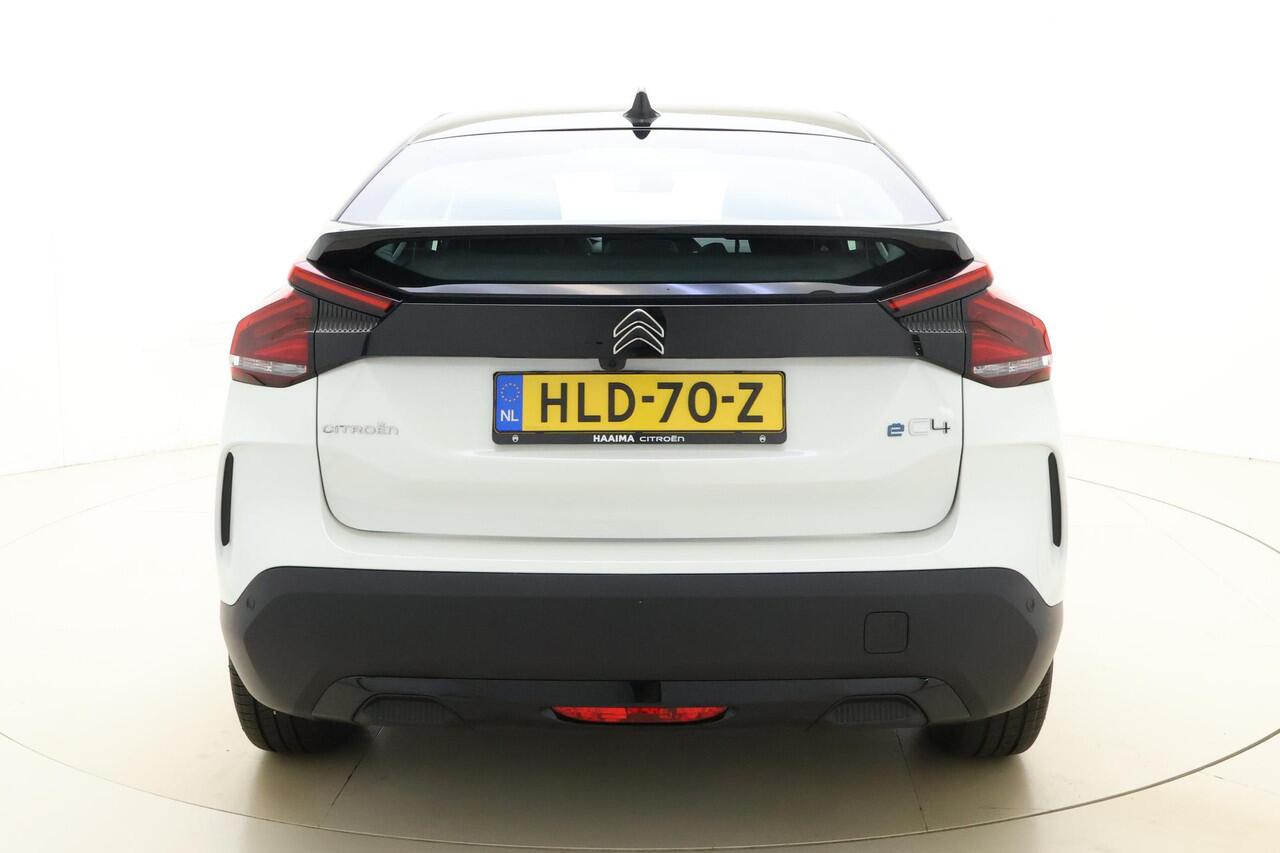 Citroen ë-C4 Plus 50 kWh | Volledig Elektrische | 354KM WLTP | AUTOMAAT | Draadloze Apple Carplay & Android Auto | Achteruit Rijcamera | Navigatie |