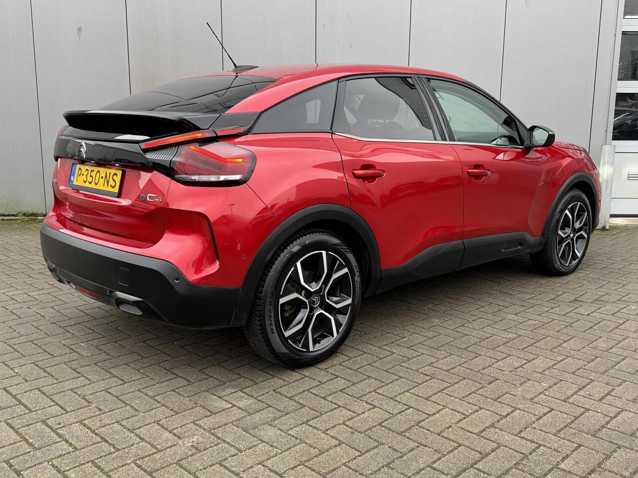 Citroen ë-C4 Shine 50 kWh | Head UP Display | blinde hoek detectie | Stoel/stuur verwarming | Stoel massage |