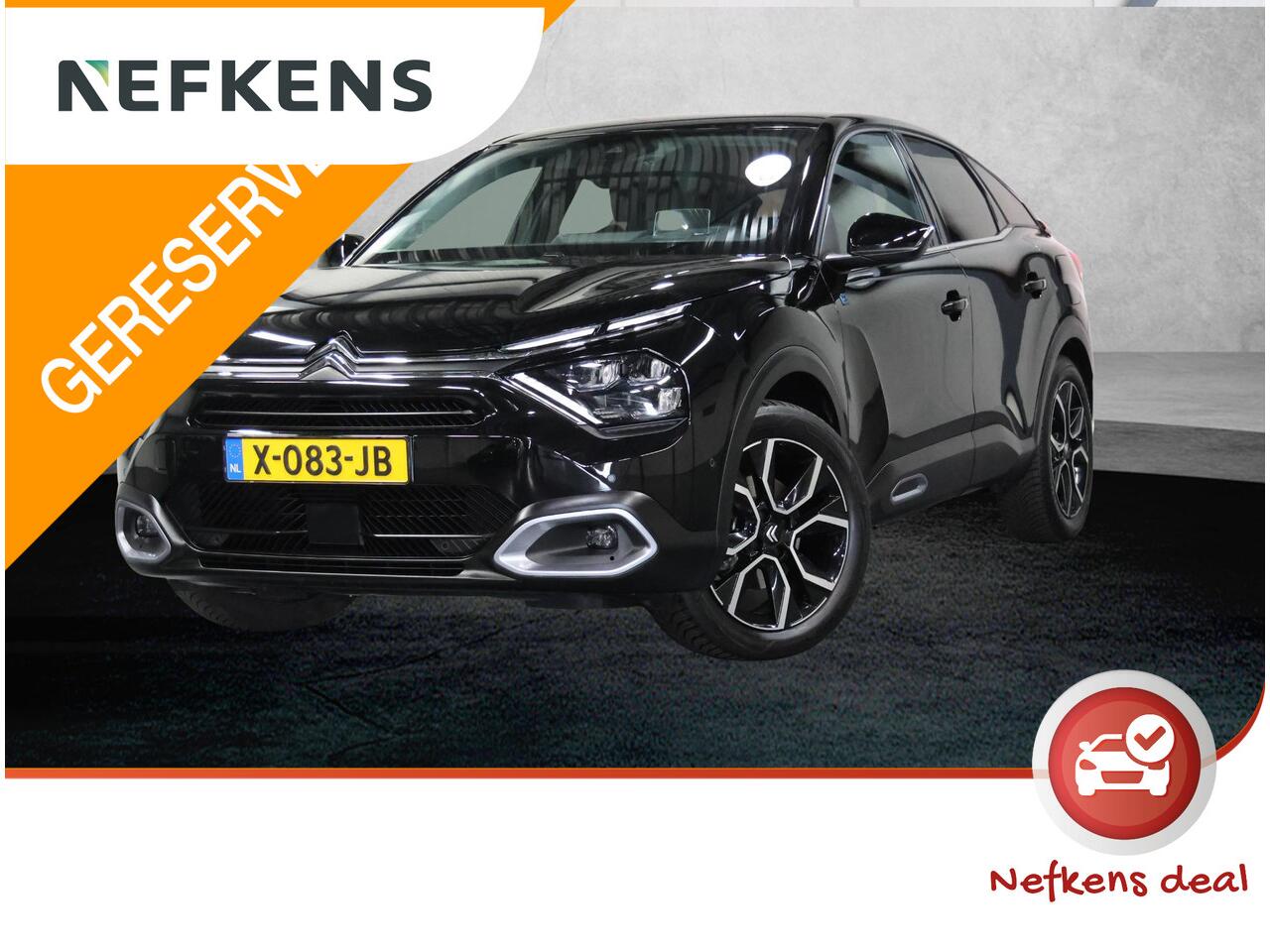 Citroen ë-C4 Max 54 kWh 156PK | ACCURAPPORT 96%| AppleCarPlay/AndroidAuto | Navigatie | Adaptive Cruise Control | Climate Control | Camera | LMV | LED | Armsteun | Isofix | Privacy Glass | Parkeersensoren |