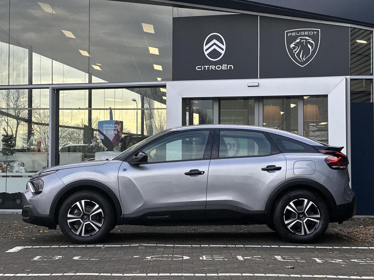 Citroen ë-C4 Live 50 kWh | Trekhaak | Apple Carplay/Android Auto | Cruise Control | Climate Control | Geluidsisolerend glas | Full LED | Parkeersensoren | Standkachel | DAB |