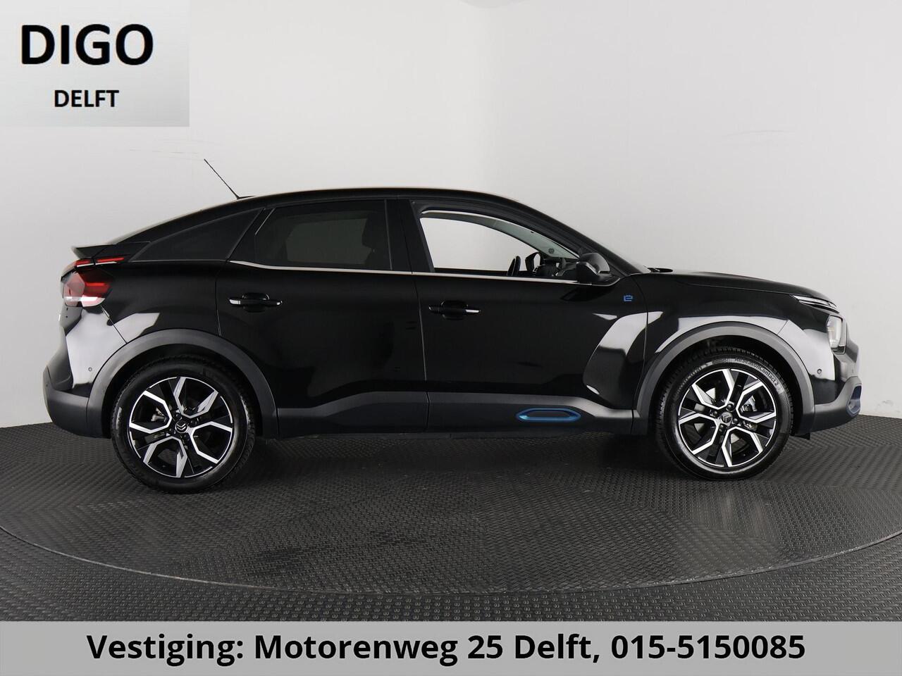 Citroen ë-C4 SHINE ACCU 95%! BEREIK WLTP 349 GARANTIE 9-2032* PDC V+A . CAMERA .BSM. APPLE CARPLAY & ANDROID AUTO . STOELVERWARMING . DODEHOEK DETECTIE