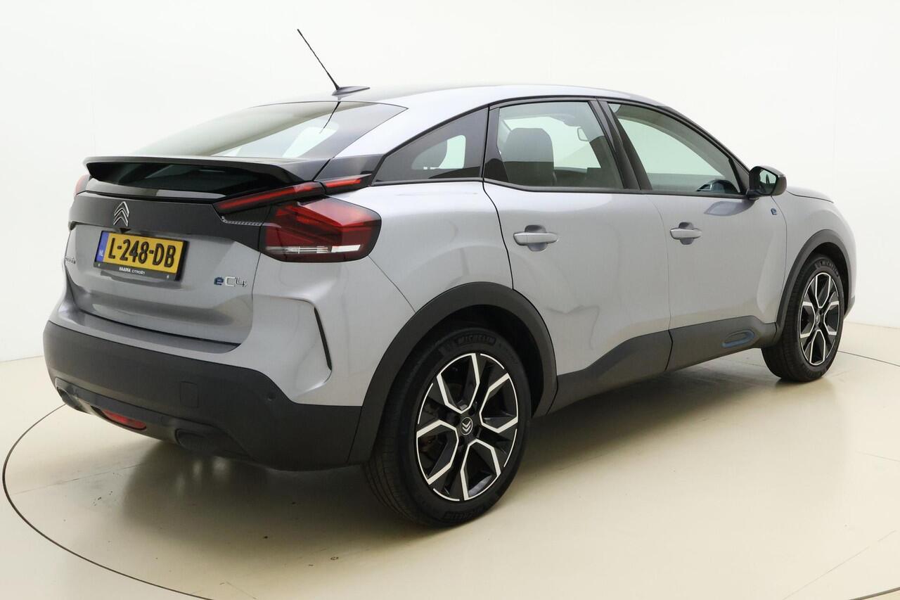 Citroen ë-C4 Feel Edition 50 kWh 3 Fase | Navigatie | Winterpakket | Camera | Head-Up Display | Keyless Entry en Start | Lichtmetalen Velgen