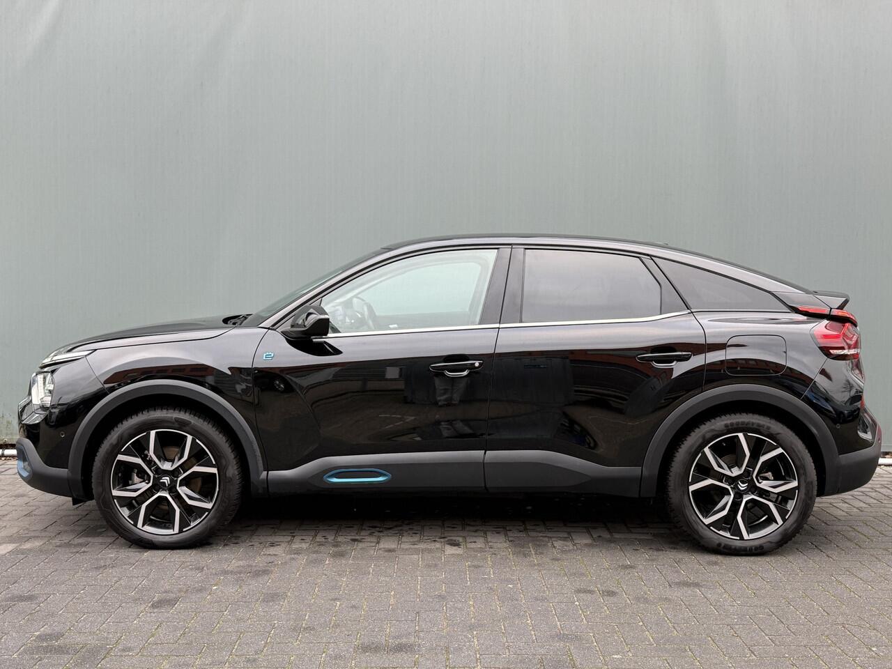 Citroen ë-C4 BJR 2023 Shine Pack Business 136 PK 50 kWh STOELVERWARMING | CAMERA | CLIMA | LEDER