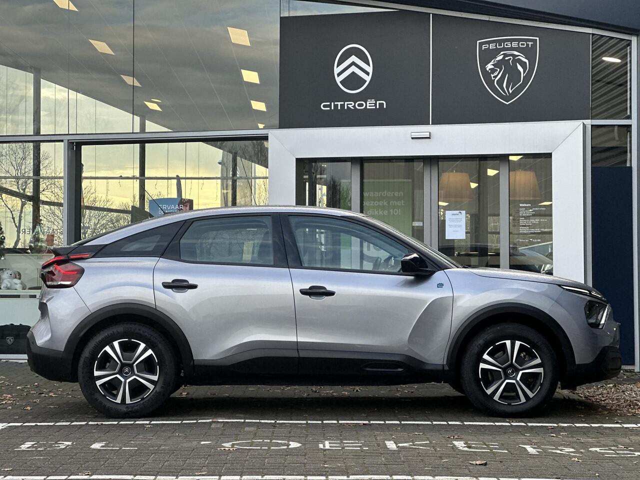 Citroen ë-C4 Live 50 kWh | Trekhaak | Apple Carplay/Android Auto | Cruise Control | Climate Control | Geluidsisolerend glas | Full LED | Parkeersensoren | Standkachel | DAB |