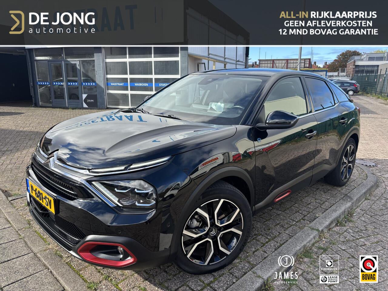 Citroen ë-C4 Feel Pack 50 kWh / ALL-IN RIJKLAARPRIJS /Adaptieve cruise controle/Stuurverwarming/Navi/Camera