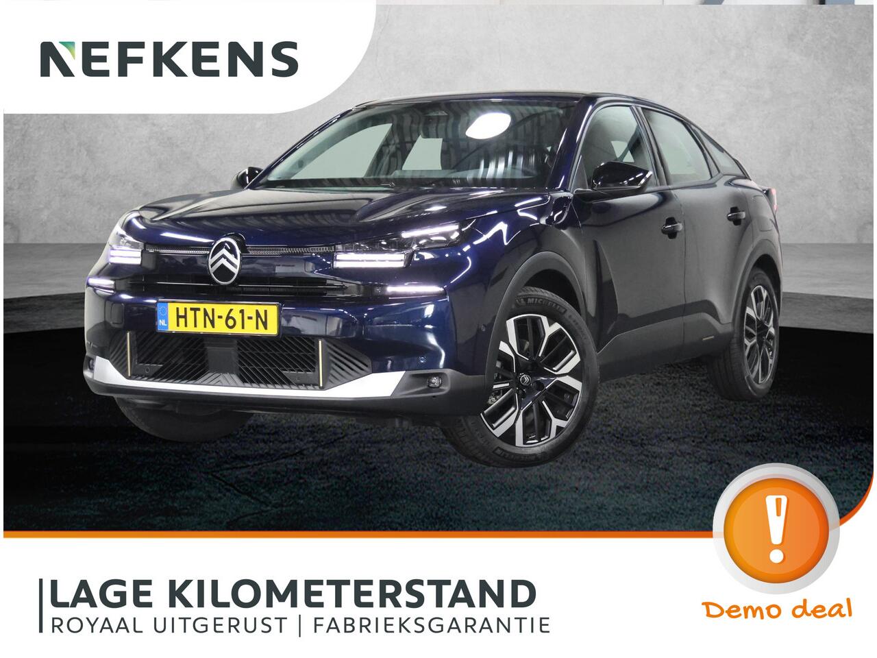 Citroen ë-C4 Business 156pk Extended range 54 kWh | Camera | Verwarmde Voorruit | CruiseControl | AppleCarPlay/AndroidAuto |