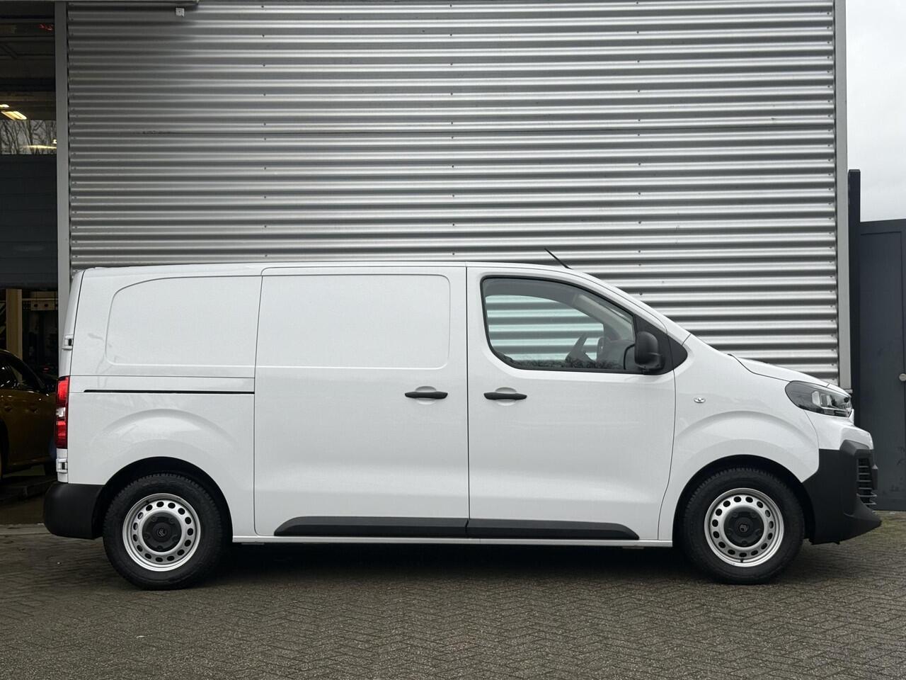 Citroen ë-Jumpy L2 75 kWh 136pk | Airco | Cruise control | Bluetooth radio | Audiobediening stuurwiel | Parkeersensoren achter | Bestuurdersstoel comfort | Bank voorpassagiers | Tussenwand comfort met raam | Reservewiel