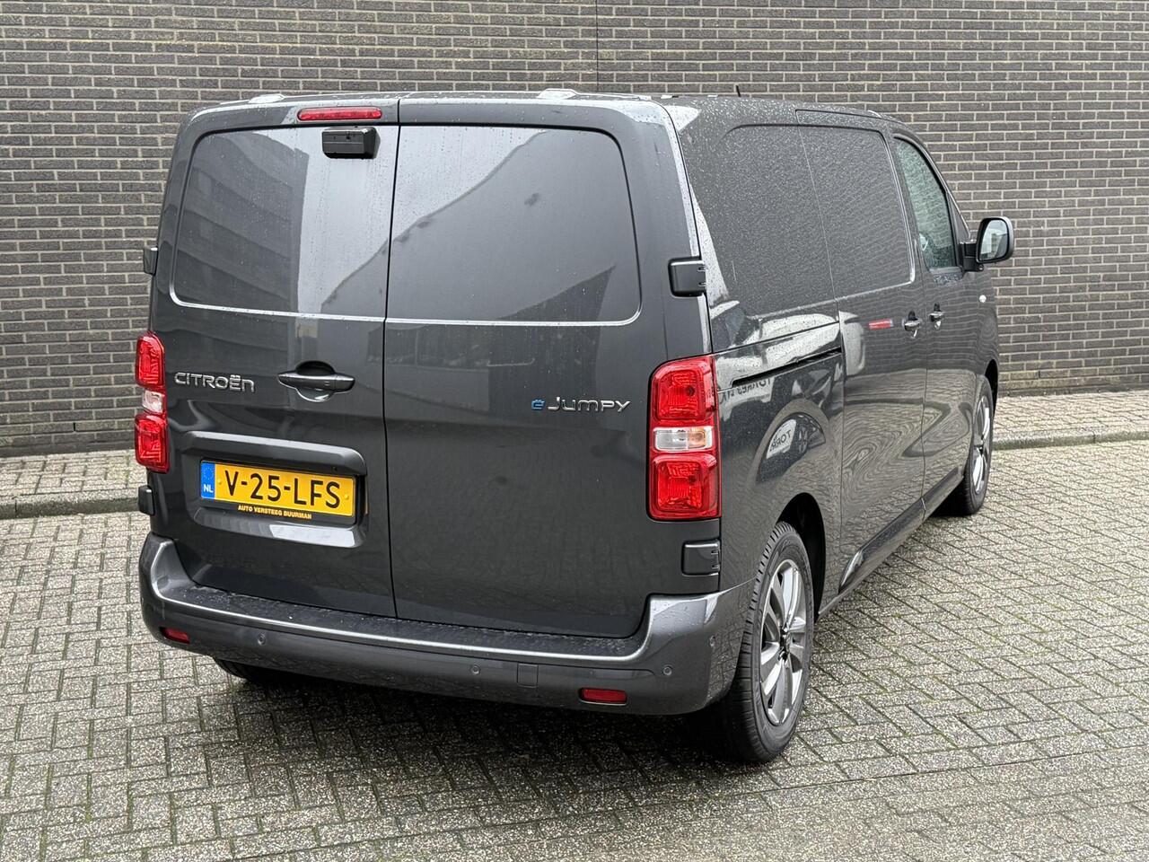 Citroen ë-Jumpy 75 kWh 136PK L2 Automaat Long range, Navigatie, Achteruitrijcamera, Keyless, Parkeersensoren, Apple Carplay, Android Auto