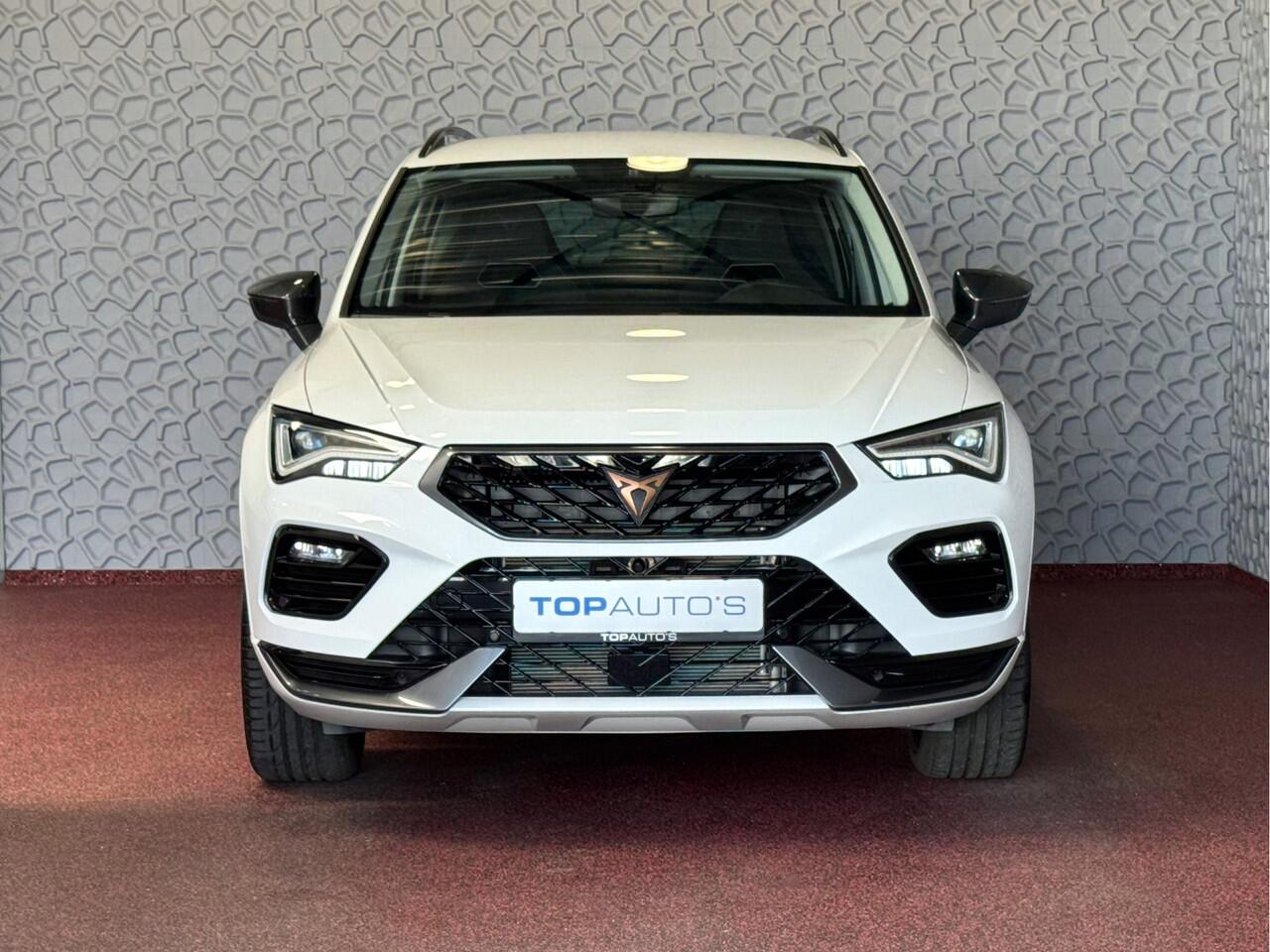 Cupra Ateca 1.5 TSI 2.788KM. BEATS MATRIX LED ELEK.KLEP TREKHAAK NAVI CAMERA CARPLAY STOEL/STUUR VERW. 09/2024