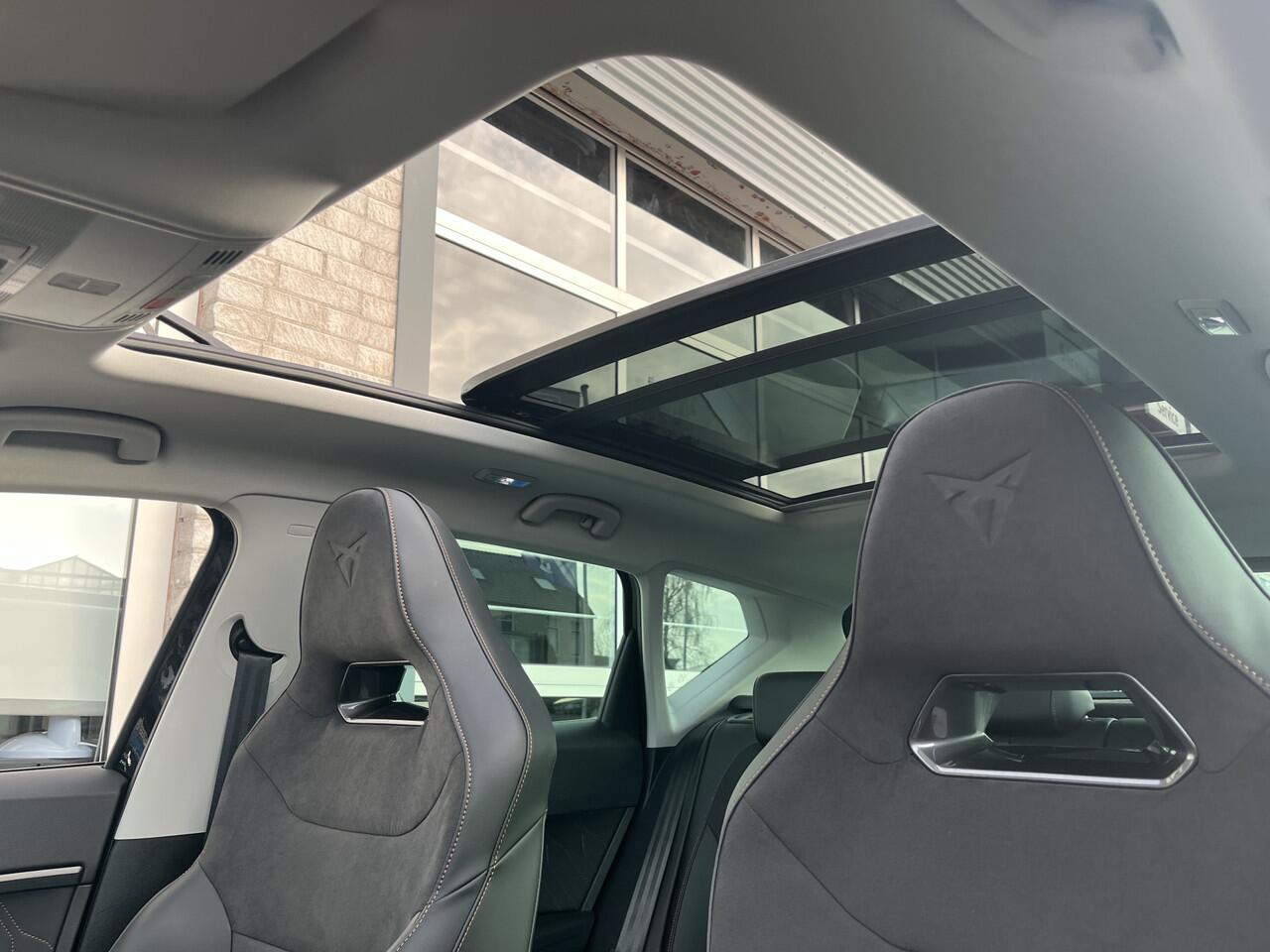 Cupra Ateca 1.5 TSI Performance / AUTOMAAT/ 12.000 KM/ TREKHAAK/ PANO/ CAMERA/ PARK. SENSOREN/ CRUISE/ ELEK. ACHTERKLEP/ VIRTUAL COCKPIT/ STOEL-STUURVERWARM./ PARK ASSIST/ FULL LINK/ NAVI/ CLIMA/ DAB/ 19" LMV