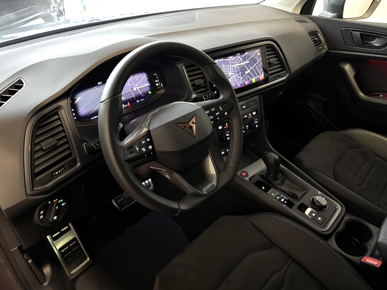 Cupra Ateca 1.5 TSI 2.788KM. BEATS MATRIX LED ELEK.KLEP TREKHAAK NAVI CAMERA CARPLAY STOEL/STUUR VERW. 09/2024