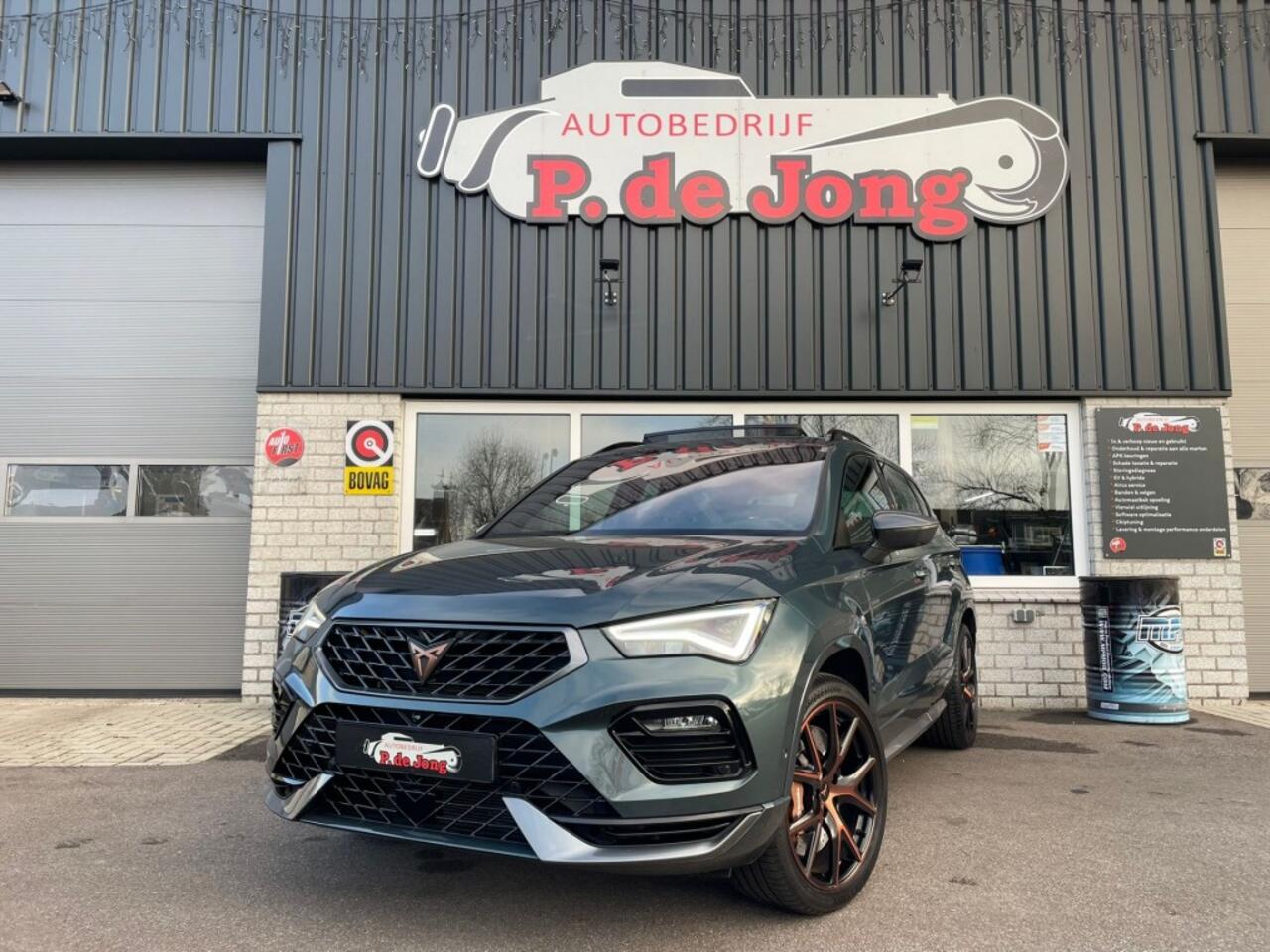 Cupra Ateca 2.0 TSI VZ 300PK 4DRIVE, Brembo, Trekhaak, Pano, Speciale uitvoering!